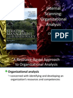 Internal Scanning: Organizational Analysis