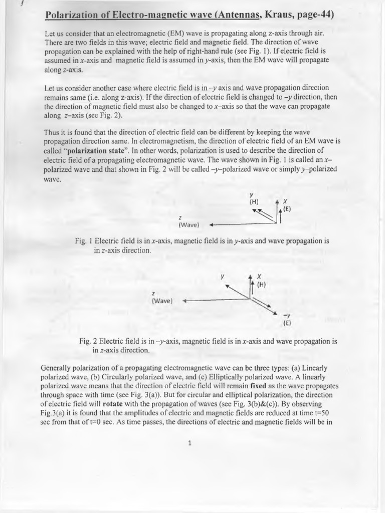 Understanding Electromagnetic Polarization | PDF