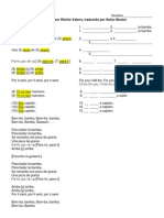 La Bamba - Lyrics Worksheet