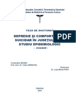 DEPRESIE ŞI COMPORTAMENT SUICIDAR ÎN JUDEŢUL DOLJ_  STUDIU EPIDEMIOLOGIC.pdf