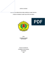 Kedudukan Peraturan Desa Ditinjau Dari Undang Undang Nomor 6 Tahun 2014 Tentang Desa