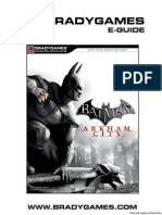 Batman Arkham City (Official Bradygames Guide)