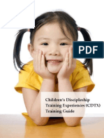 Children's Discipleship Training Experiences (CDTX) Training Guide