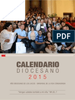 Calendario Diocesano 2015