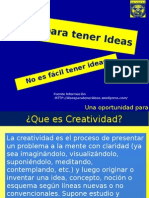 Ideas Creatividad