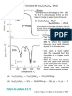 Lecture 5 Figure 4 - 6 Detn of Cu Acetate by TGA