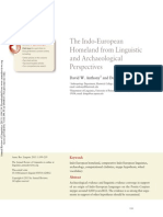 The Indo-European Homeland From Linguistic and Archaeological Perspectives