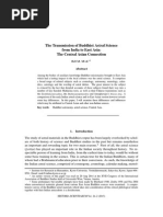 The Transmission of Buddhist Astral Science From India To East Asia: The Central Asian Connection