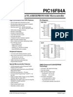 PIC16F84A data sheet