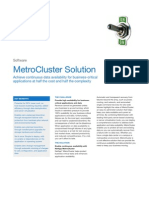 NetApp Metro Cluster Datasheet