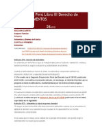 Código Civil Perú Libro III Derecho de Familia