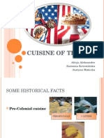 Cuisine of The Usa: Alicja Aleksander Zuzanna Krzemińska Justyna Małecka