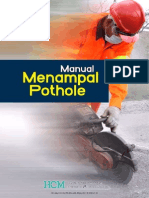 Manual Menampal Pothole