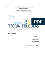  Trabajo de Teoria de Colas