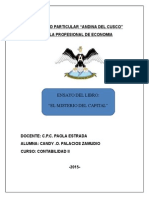 El Misterio Del Capital - Hernando de Soto Ensayo