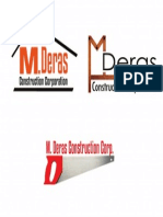 Logo proposal for Mderas Construction Corporation