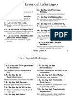 Las 21 Leyes Del Liderazgo