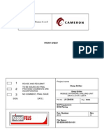 CAMERON France S.A.S: Front Sheet