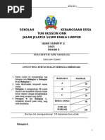 Peperiksaan Pertengahan Tahun Rbt Tahun 5