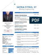 Satria Fitrio, ST: Mining Engineering