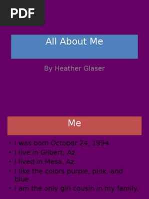 all about me