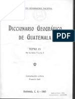 GALL, Francis - Diccionario Geografico Tomo 4 - T A La Z