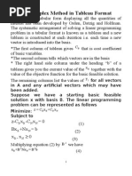 LPM Simplex Method Tabular Form1