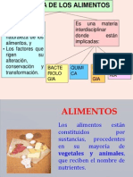 Alimentos, Componentes, Clasificación Iagi - 14 Ii PDF