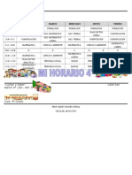 Horario 4TO PRIMARIA SAN JUAN DE LA CRUZ