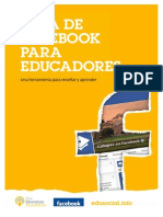 Guía Facebook para Educadores PDF