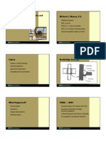 Nondestructive Examination and Special Inspection of Seismic Welding