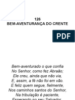 126 - Bem-Aventurança Do Crente