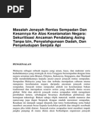 Download Masalah Jenayah Rentas Sempadan Dan Kesannya Ke Atas Keselamatan Negara Sekuritisasi Ancaman Pendatang Asing Tanpa Izin Penyalahgunaan Dadah Dan Penyeludupan Senjata Api by Hanif Yusuf SN265174018 doc pdf