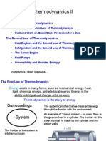 Thermo - First Second Law