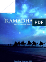 Ramadhaan Preparation Pack  - Ramzan Best Practices Guide
