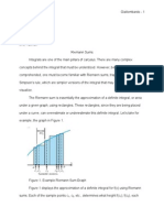 riemann sums