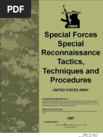 Download US Army FM 31-20-5 - Special Forces Special Reconnaissance Tactics Techniques and Procedures - March 1993 by sniper_spotter SN26517754 doc pdf