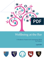 Wellbeing at The Bar Report