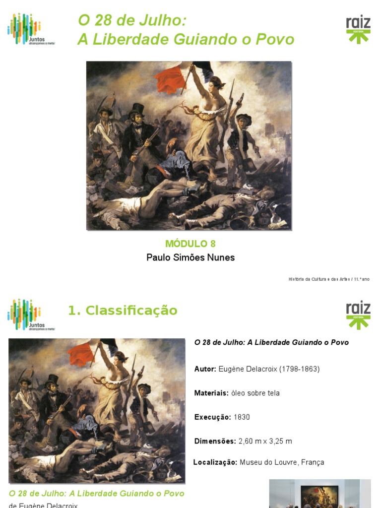 Delacroix e a Revolução de 1830 | PDF | Romantismo | Primeiro Império ...