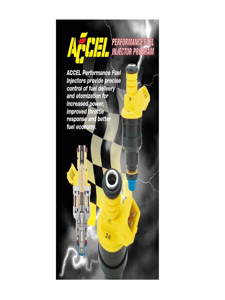 Accel Fuelinjectors PDF Fuel Injection Horsepower