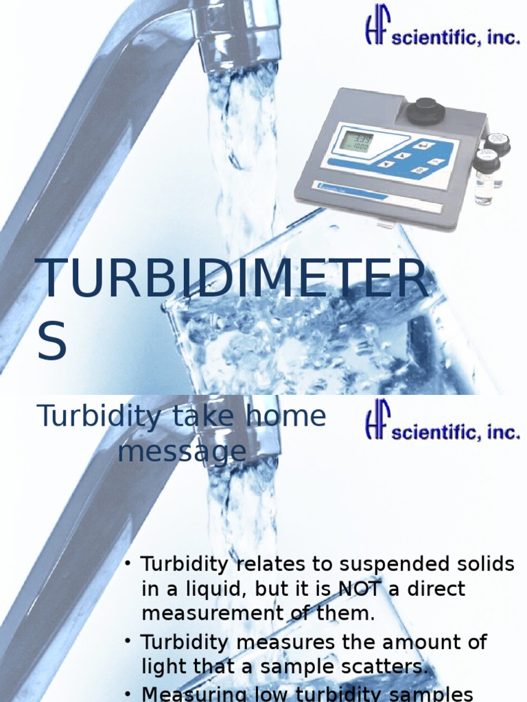 On Turbidity Meters PDF Optics Chemistry