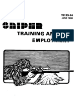 US Army TC 23-14 - Sniper Training and Employment - June 1989