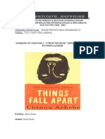 Summary Things Fall Apart (Chapter 1 - 5)