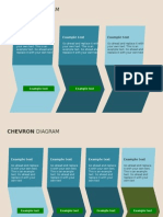 Chevron Diagram: Example Text Example Text