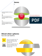 Powerpoint Sliced Silver Spheres