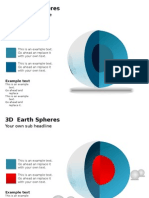 3D Earth Spheres: Your Own Sub Headline