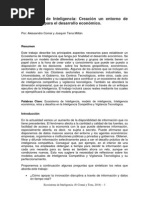 Alessandro Comai y Joaquín Tena (2014) Ecosistema de Inteligencia Económica