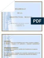 Desarrollo de La Arquitectura Siglo XX 8