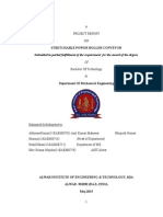 Stretchable Power Roller Conveyor: Submitted in Partial Fulfillment of The Requirement For The Award of The Degree