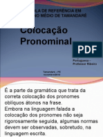 Colocação Pronominal